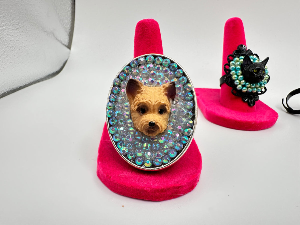 Precious Gem Terrier Ring