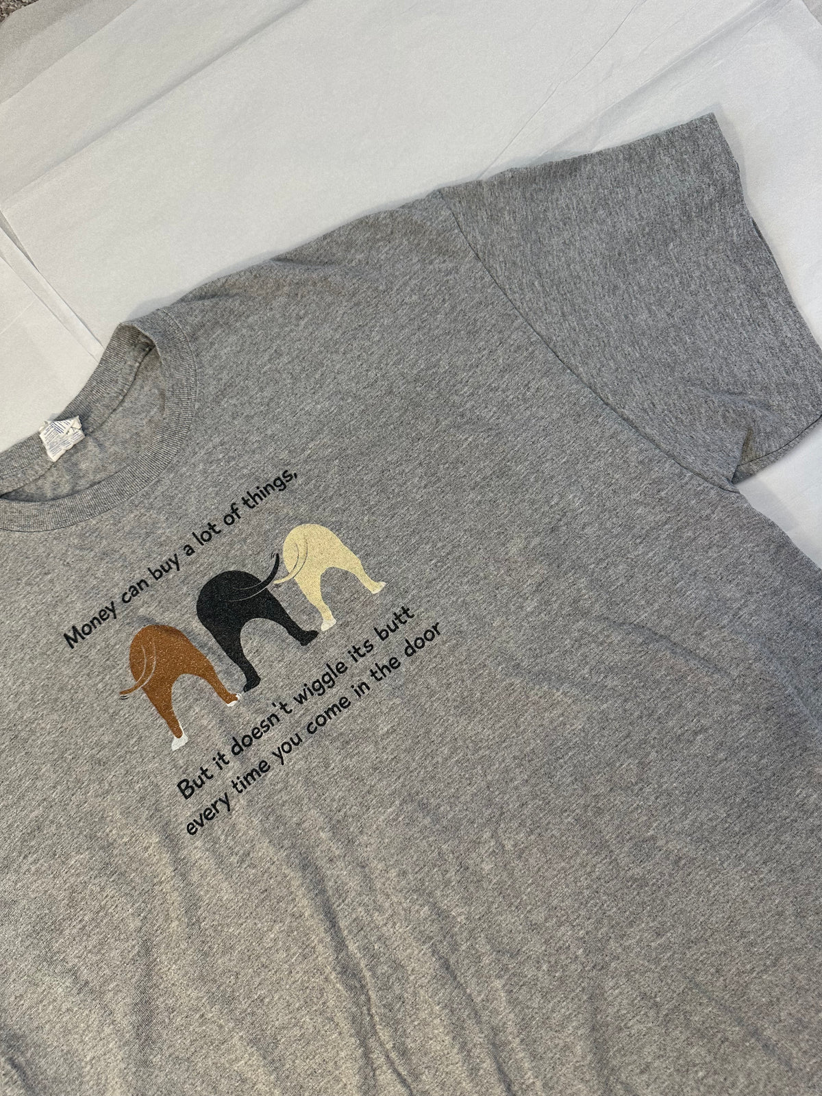 Tail Waggin' Love T-Shirt Size XL