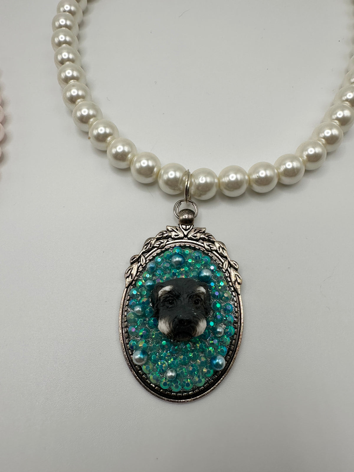 Ruff n Regal Schnauzer Necklace