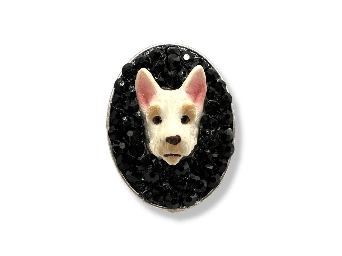 Classic Tasteful Terrier Ring