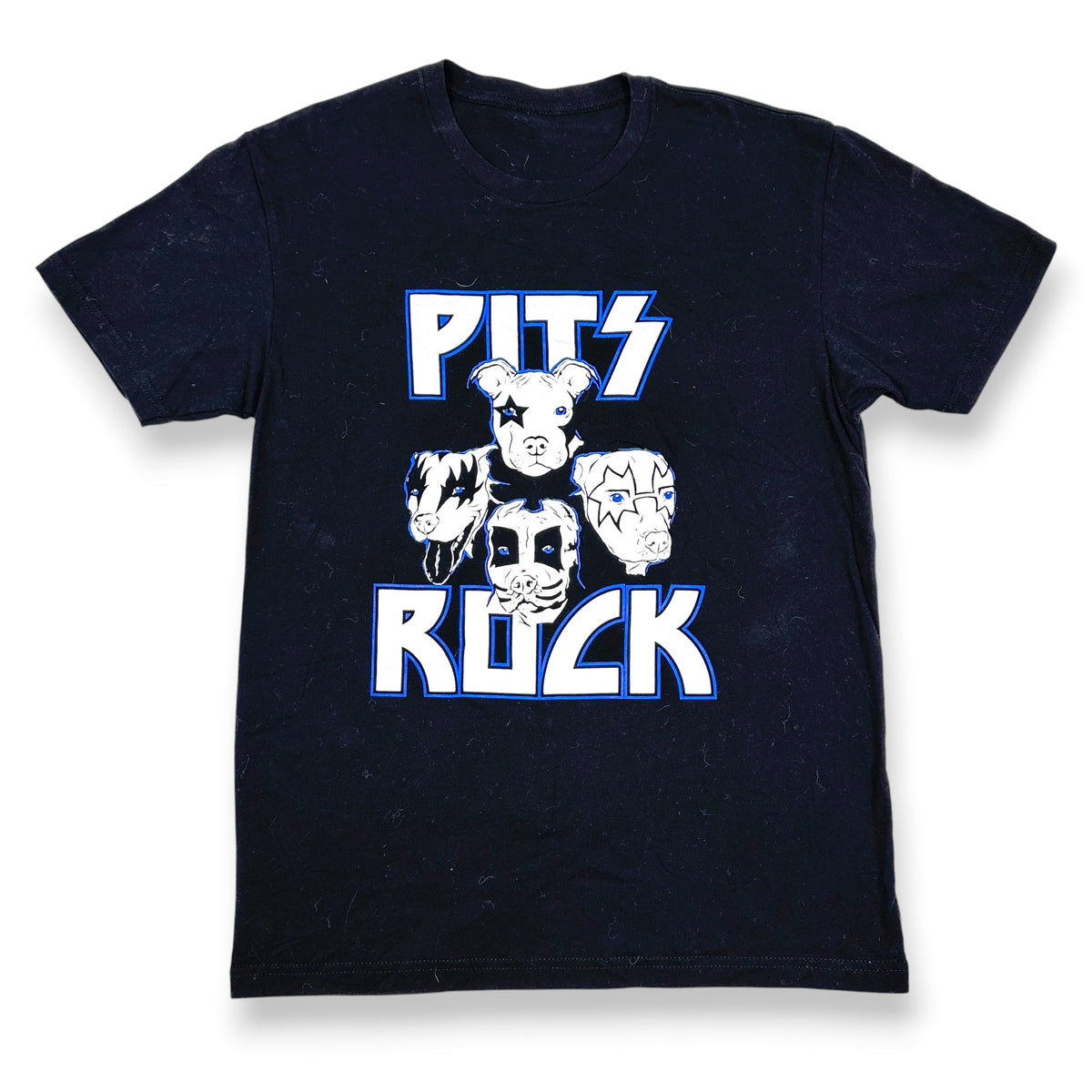 Pits Rock KISS Inspired Pitbull Tee