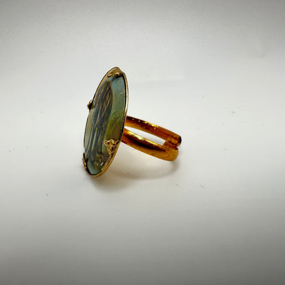 Vintage Elephant Adjustable Ring