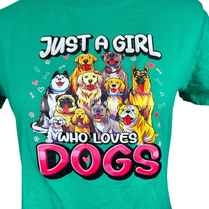 Just a girl who loves dogs Tee