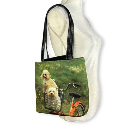 Poodle Playfulness Purse & Wallet Set