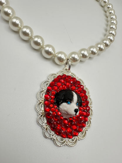 American Beauty Dog Necklace
