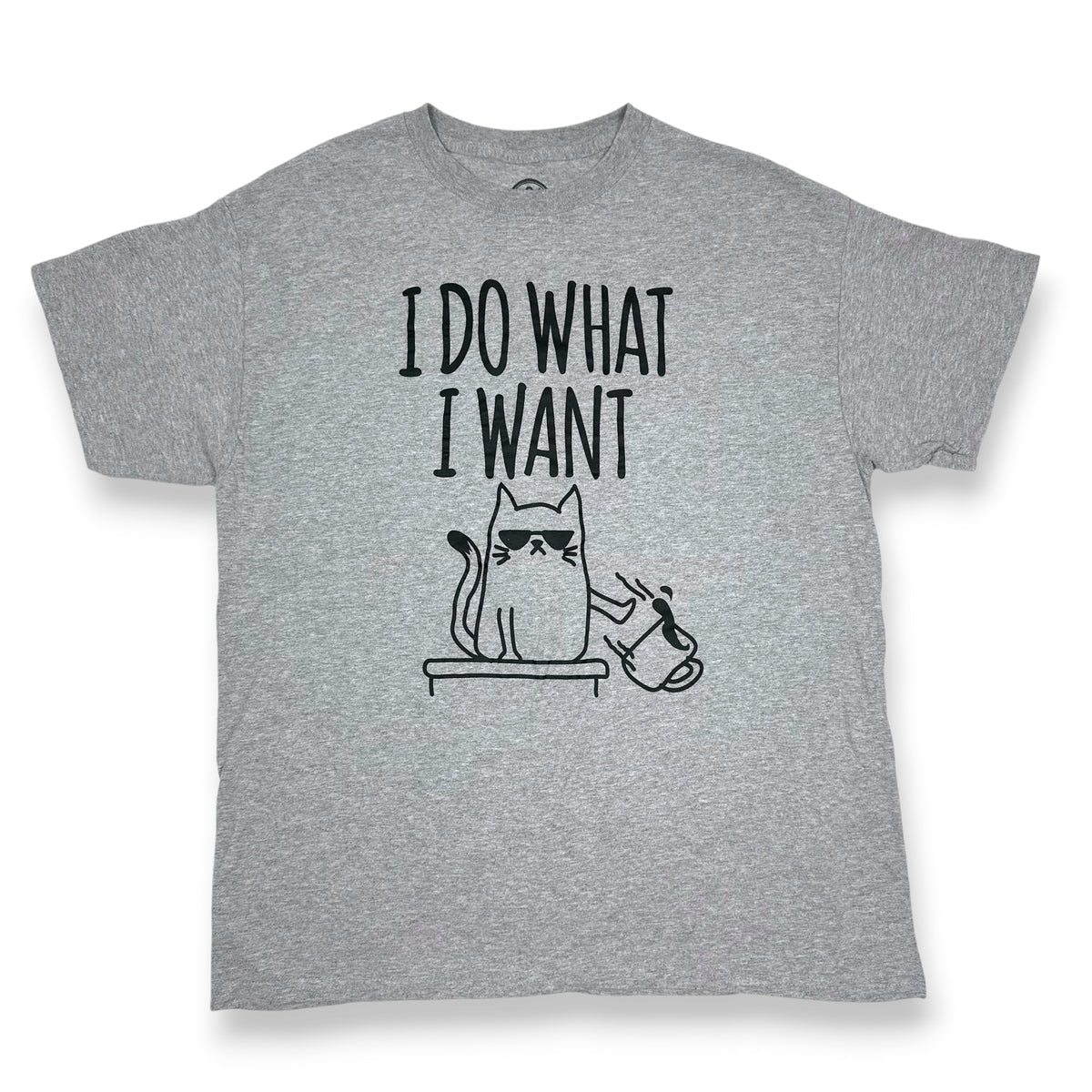 I Do What I Want Cat Mood Tee
