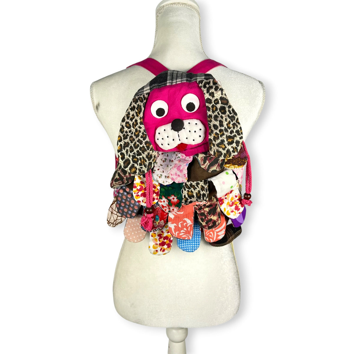 Puppy Patchwork Backpack