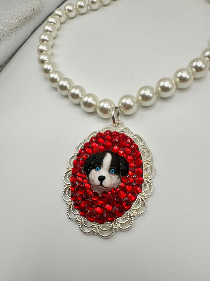American Beauty Dog Necklace