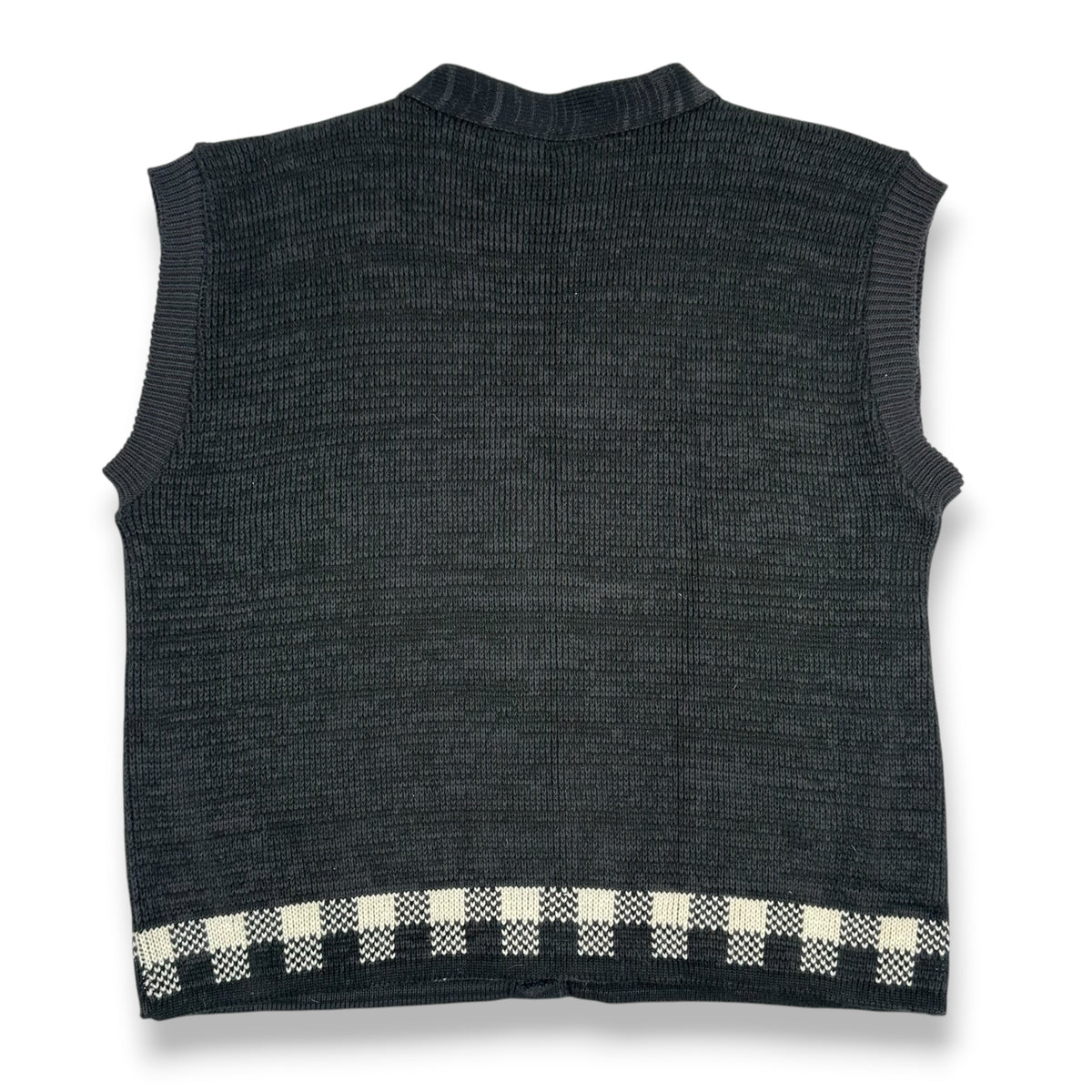 Vintage Knit Kitties in the City Sweater Vest