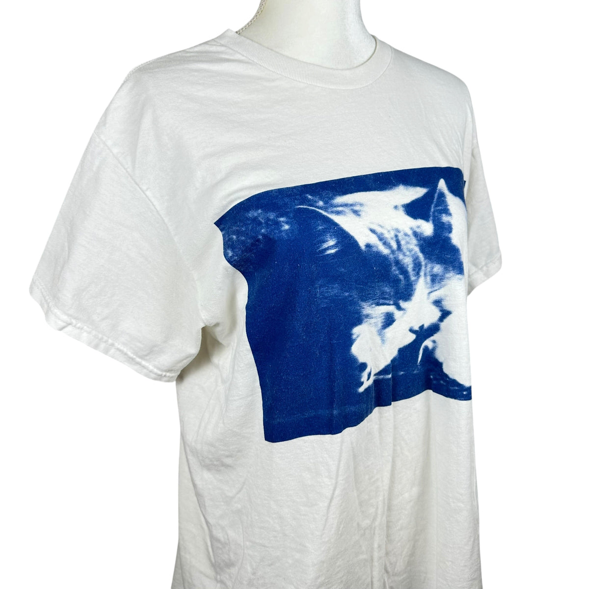 Blue Kitty Tee Sz