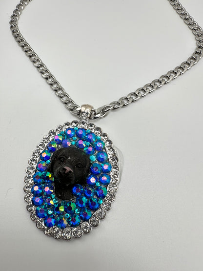 Love is a Labrador Necklace