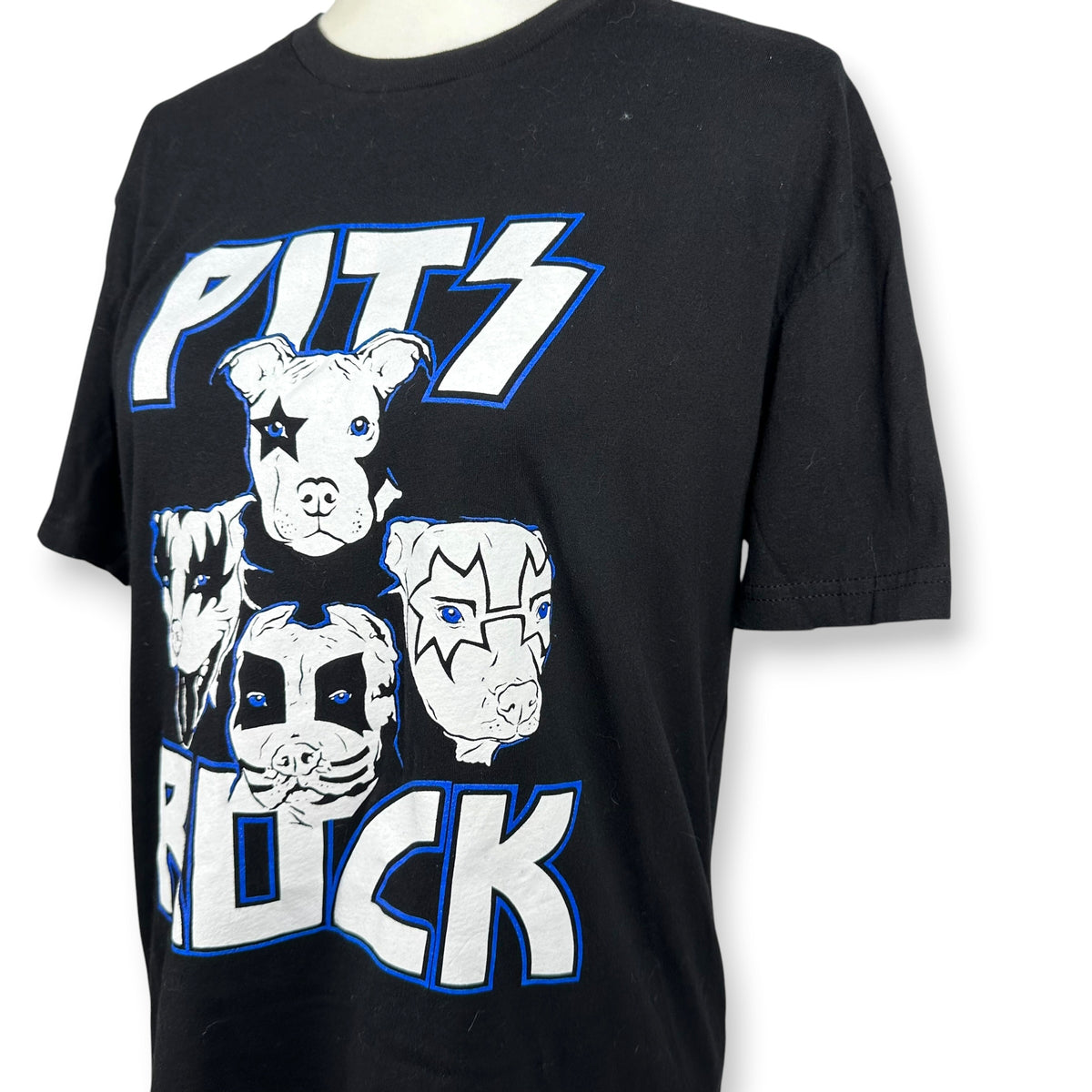 Pits Rock KISS Inspired Pitbull Tee