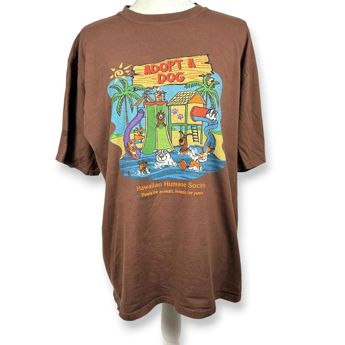 Vintage Adopt a Dog Tee