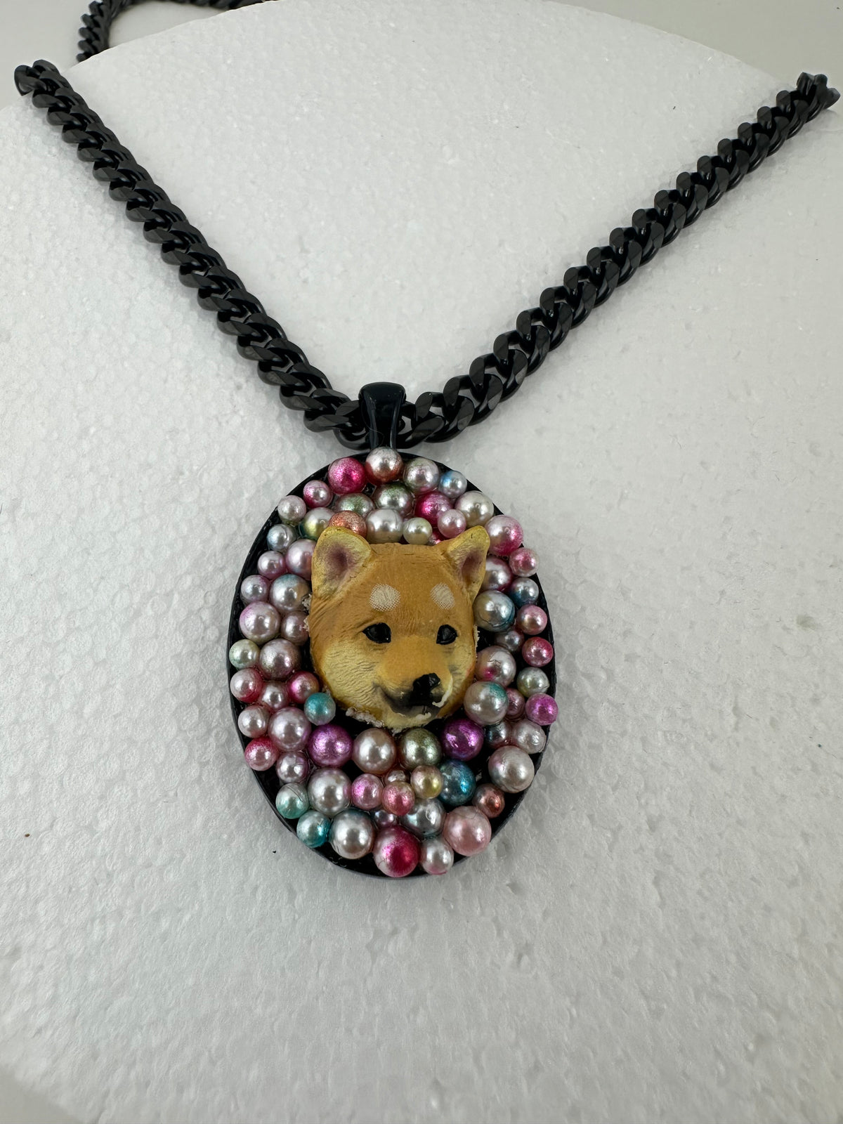 Pom with Pearls Necklace