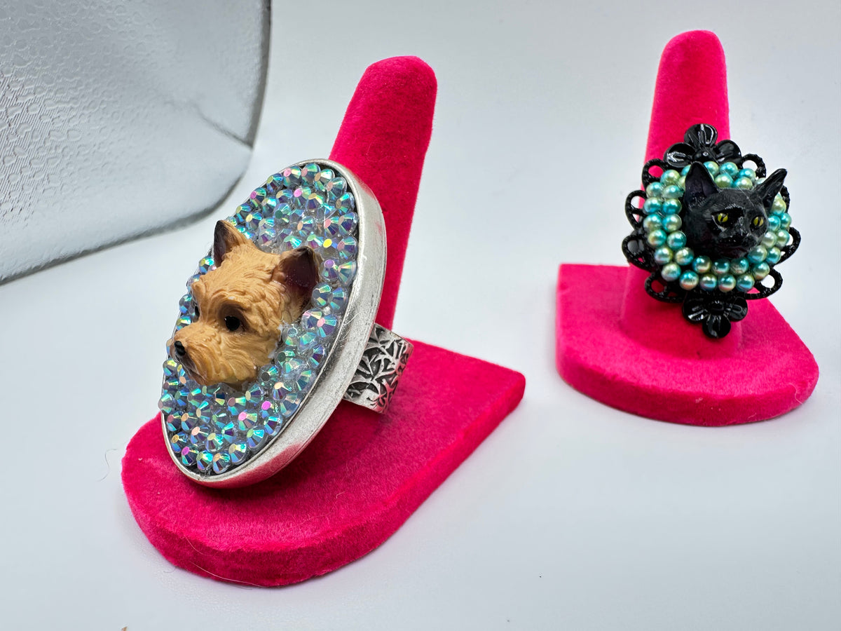 Precious Gem Terrier Ring