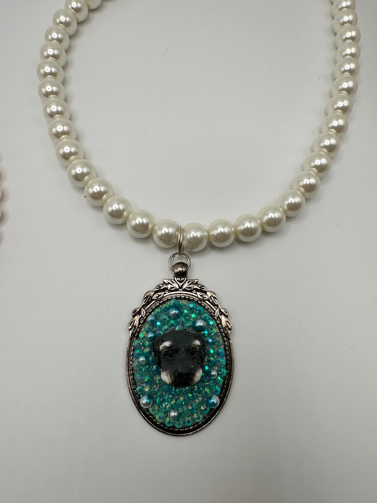 Ruff n Regal Schnauzer Necklace