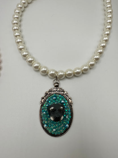 Ruff n Regal Schnauzer Necklace