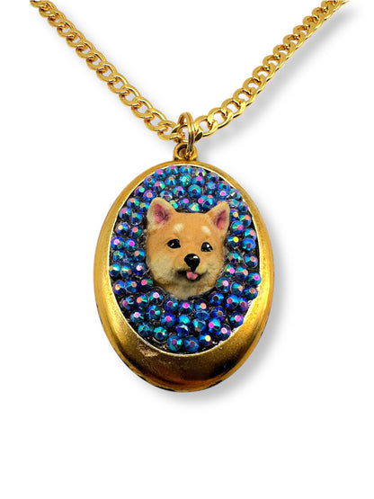 Purple Poms are the Best Poms Necklace